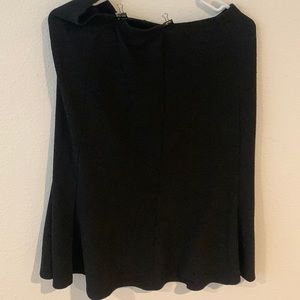 Black skirt excellent condition size large